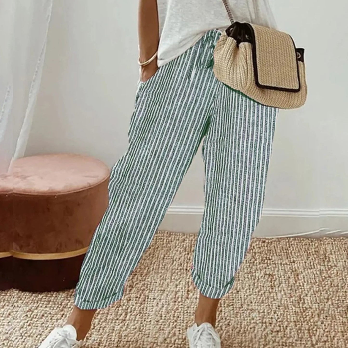Mary™ | Relaxed Retro-Linen Trousers