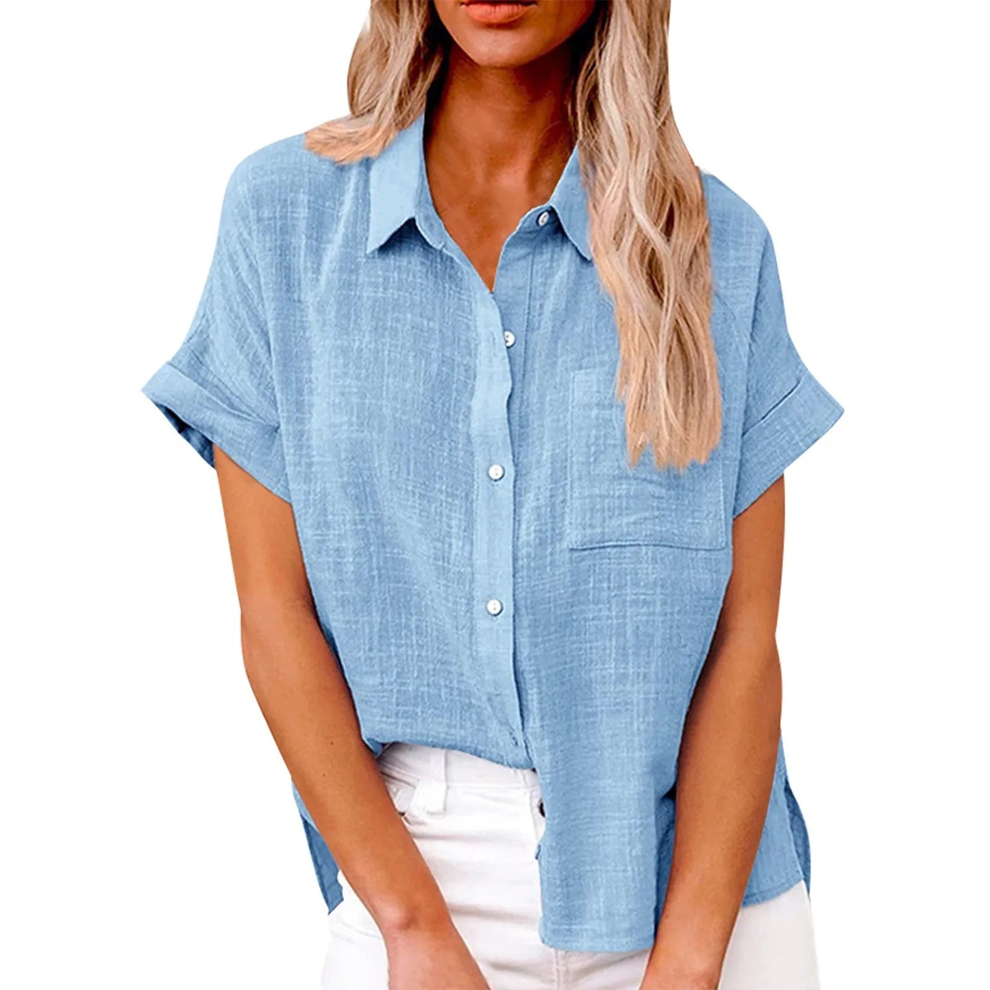 Jolina™ | Effortless Button-Up Blouse