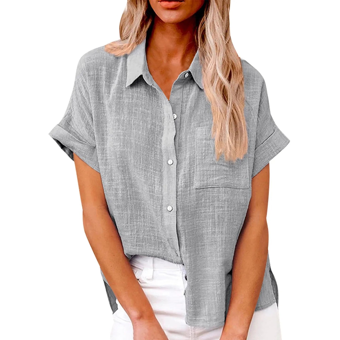 Jolina™ | Effortless Button-Up Blouse