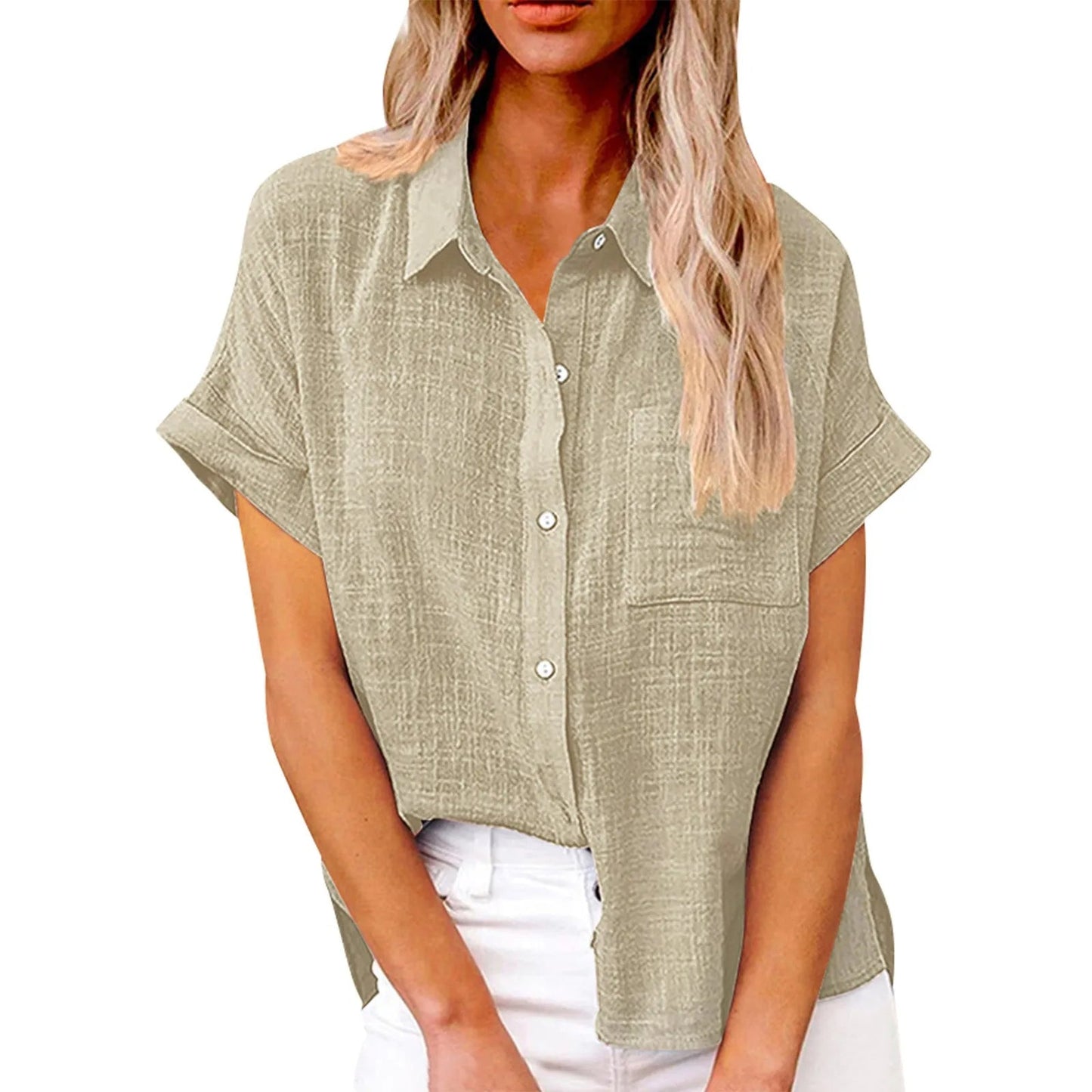 Jolina™ | Effortless Button-Up Blouse