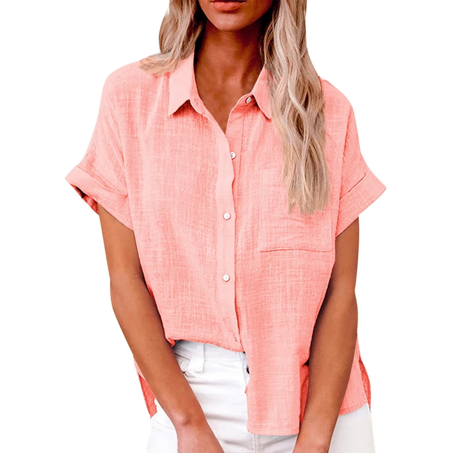 Jolina™ | Effortless Button-Up Blouse