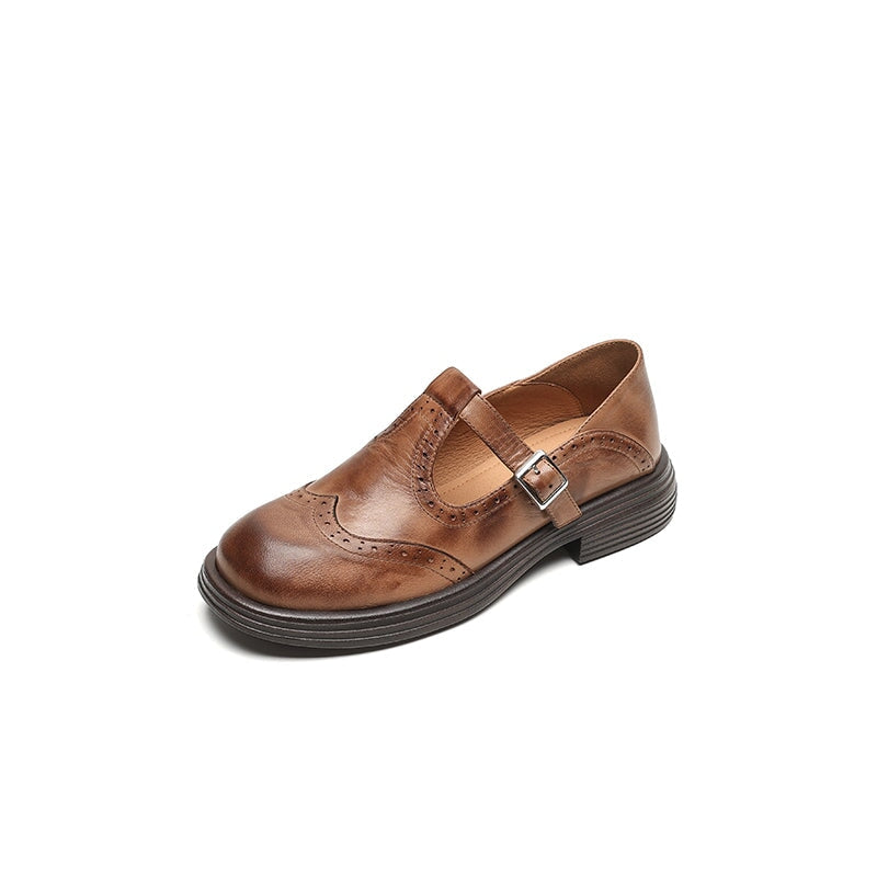 Althea™ | Vintage Luxe Leather Shoes