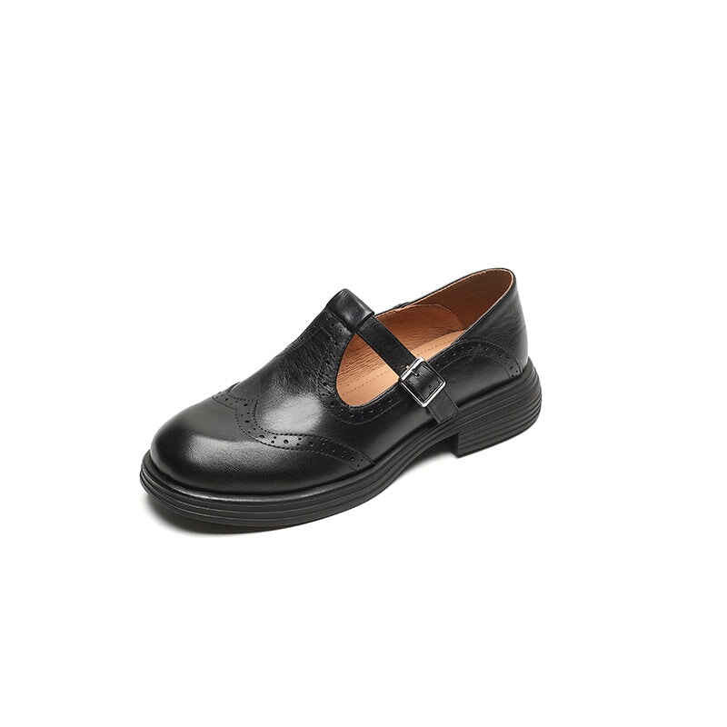 Althea™ | Vintage Luxe Leather Shoes