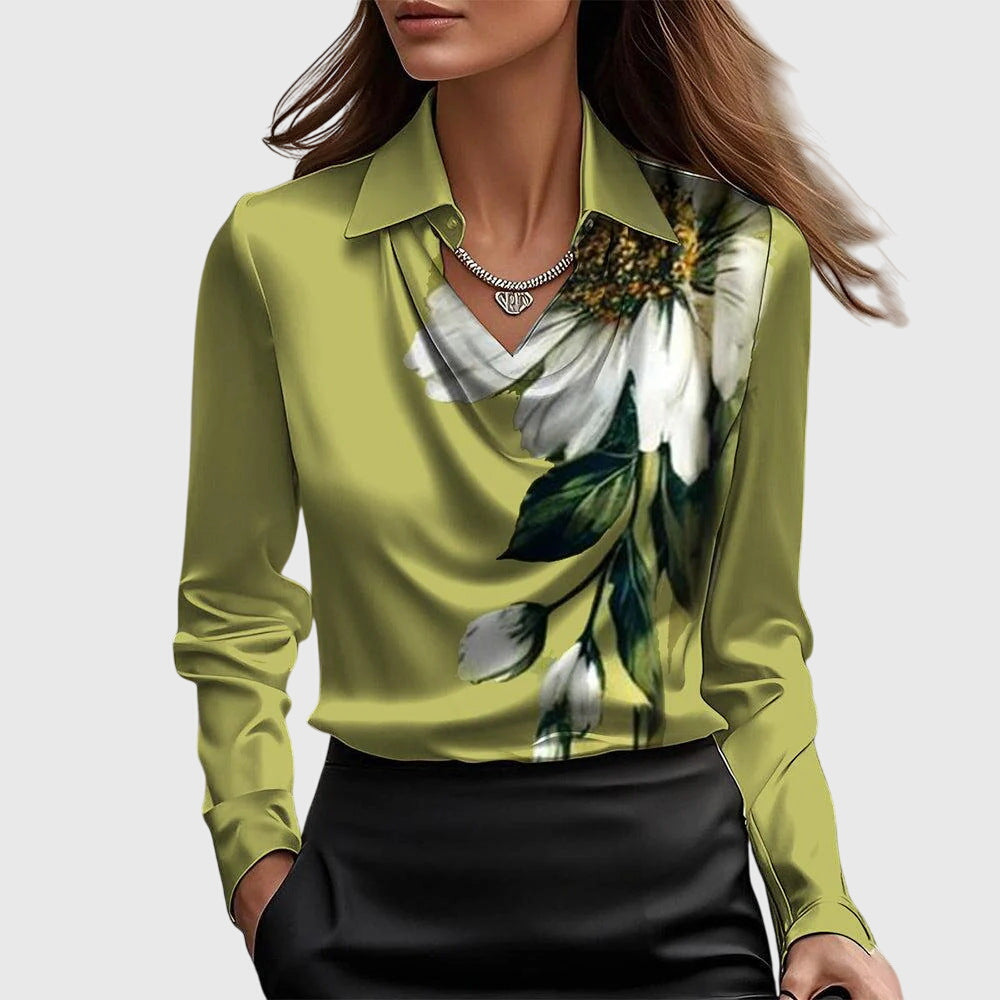 Aurora™ | Luxe Pleated Blouse