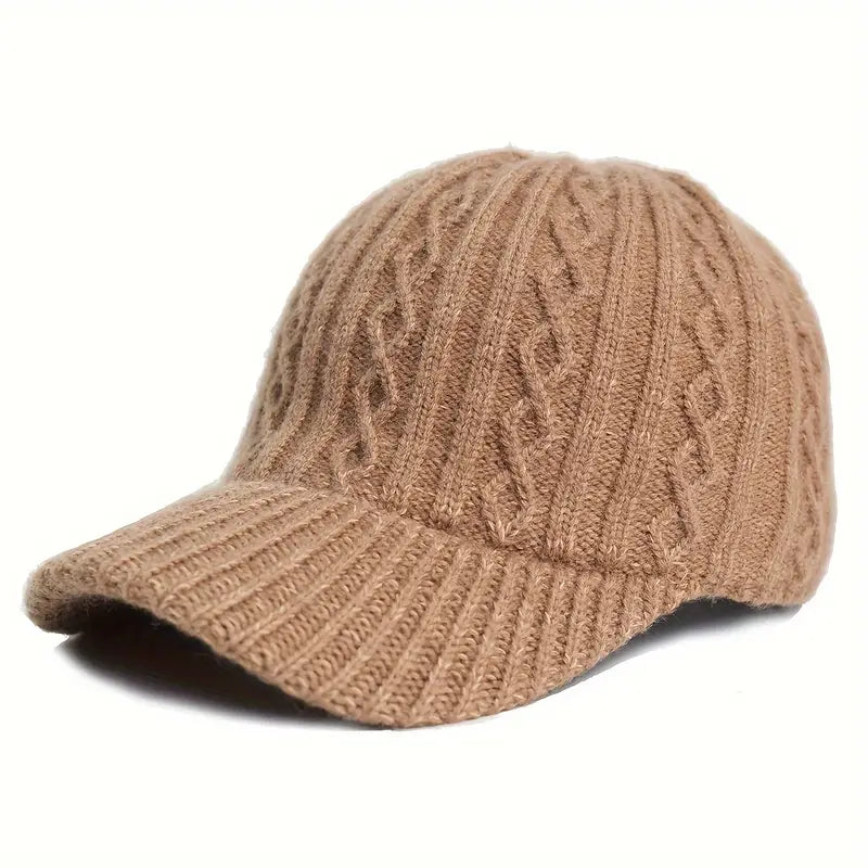 StitchRidge – Knitted Baseball Cap