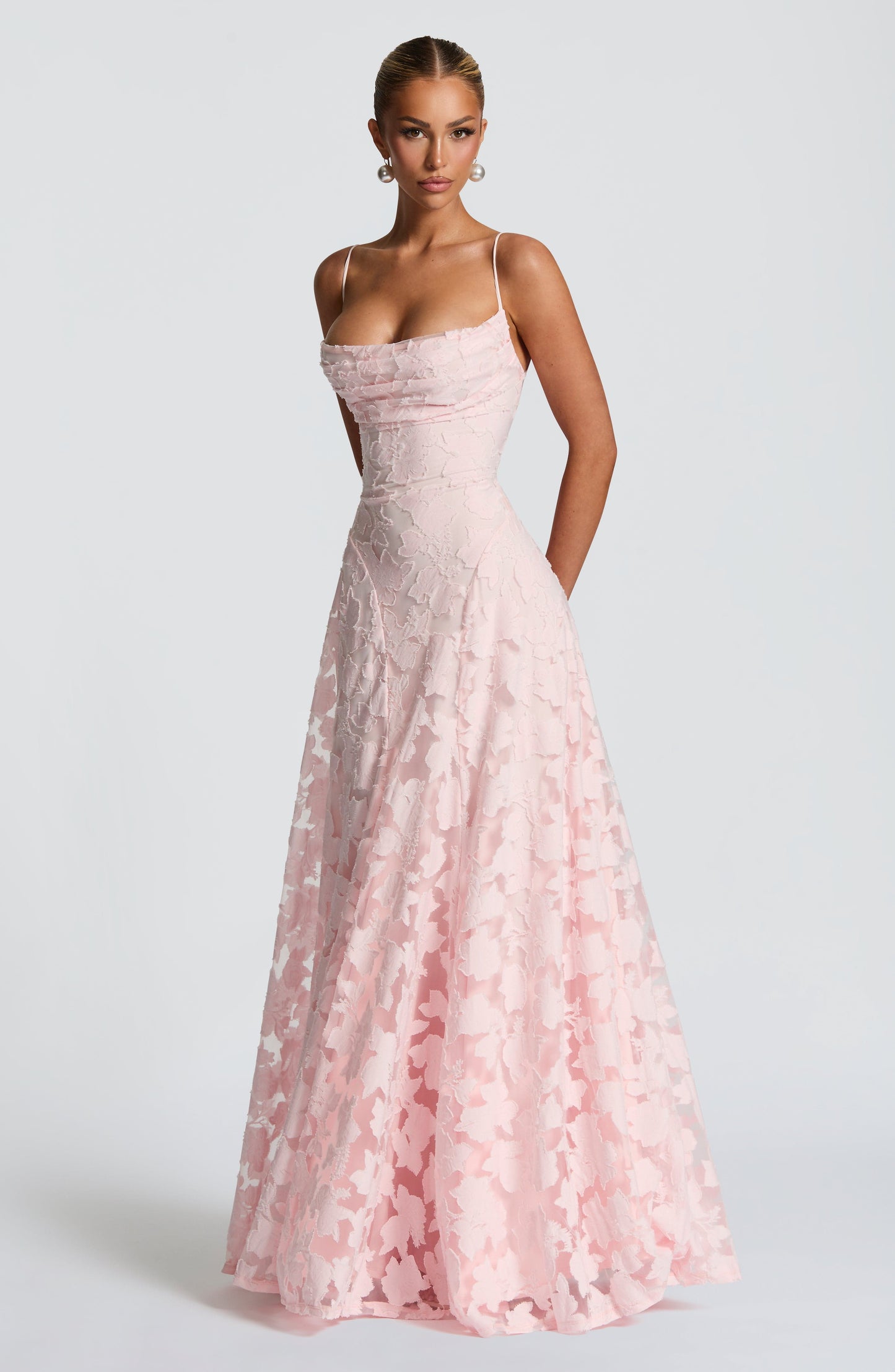 Valencia™ | Lace Corset Maxi Dress
