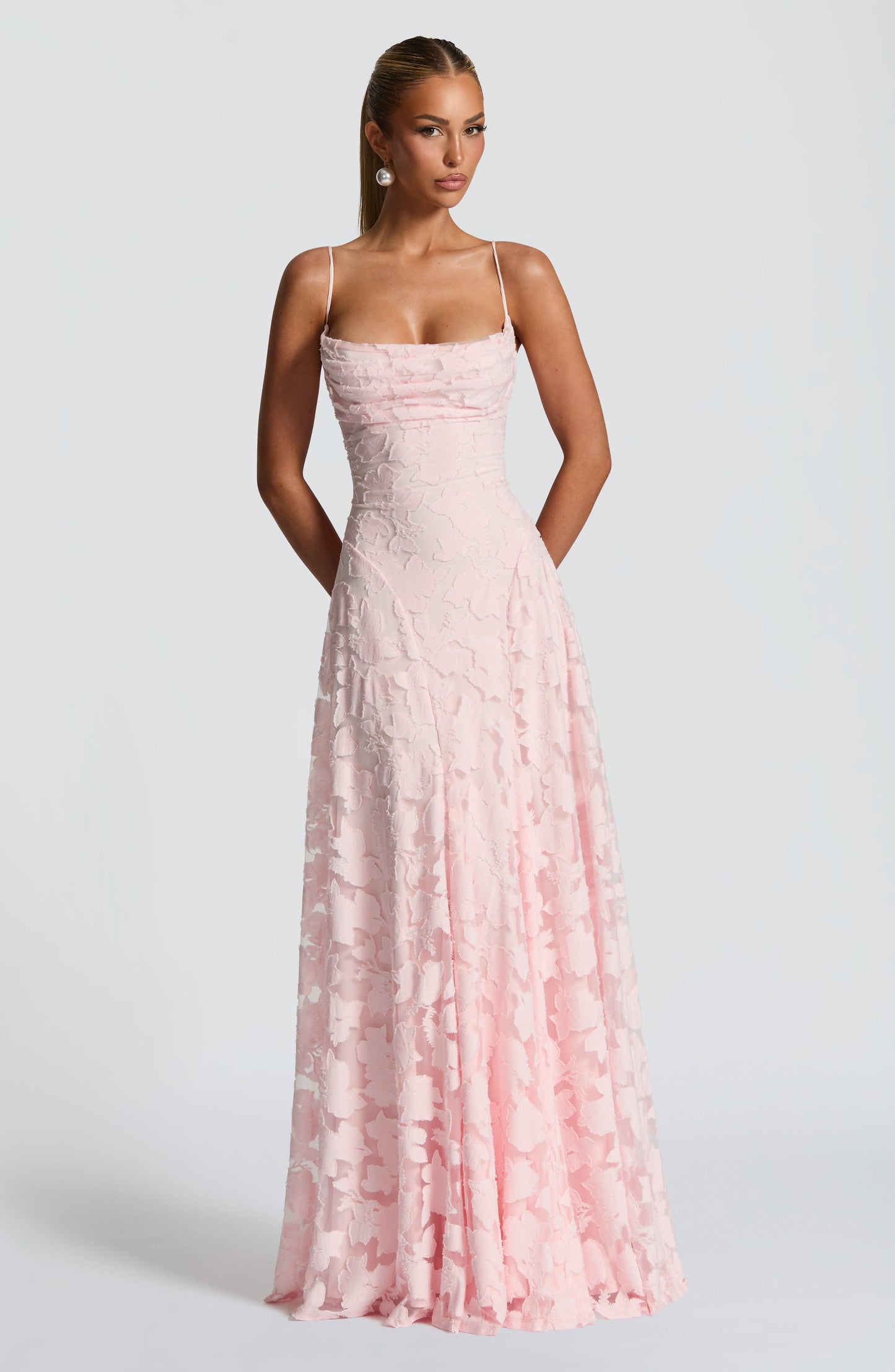 Valencia™ | Lace Corset Maxi Dress