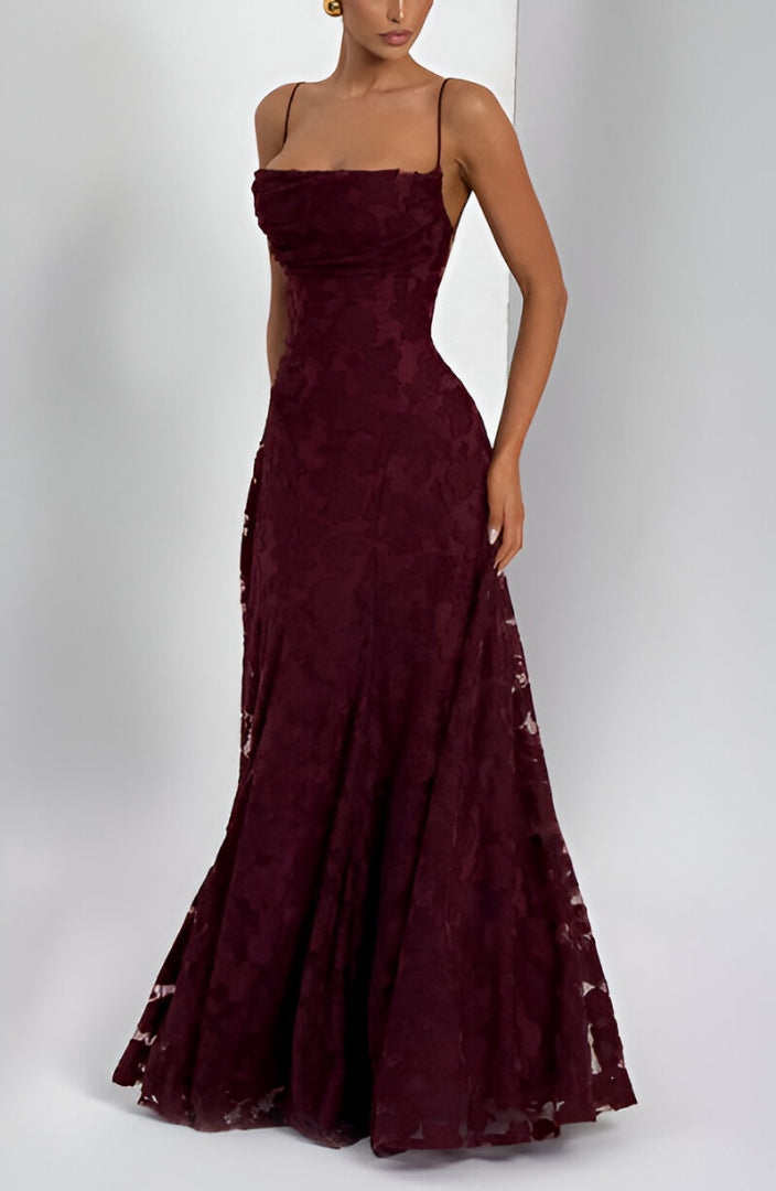 Valencia™ | Lace Corset Maxi Dress