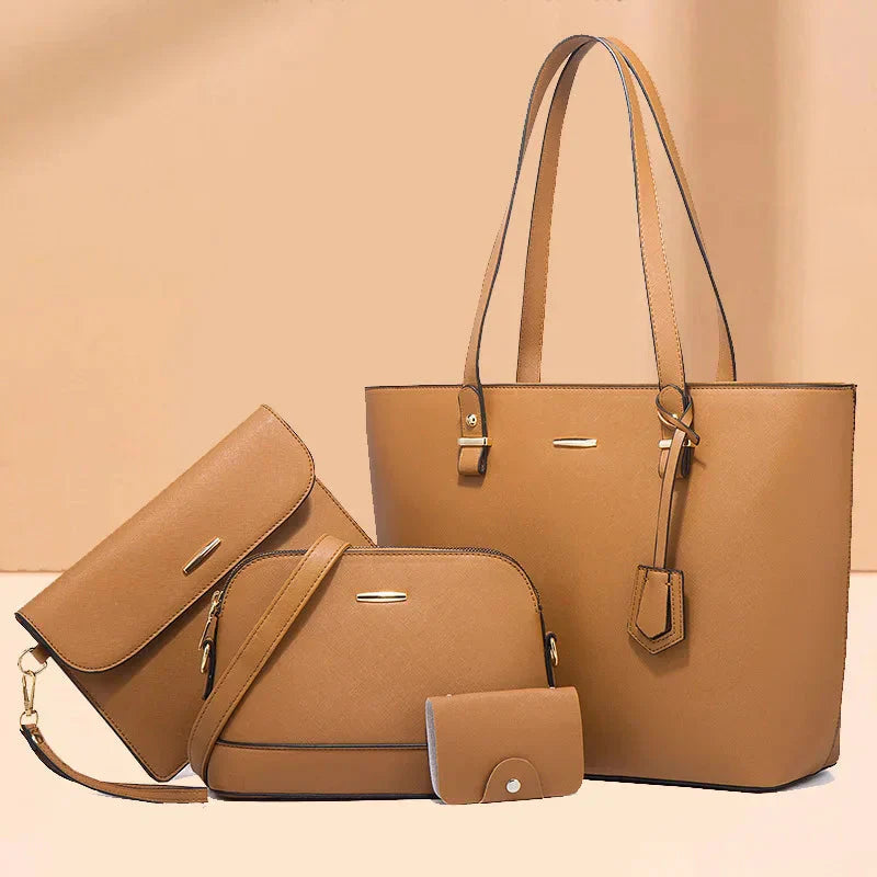 Ashley™ | 3-in-1 Luxe Leather Handbag Set