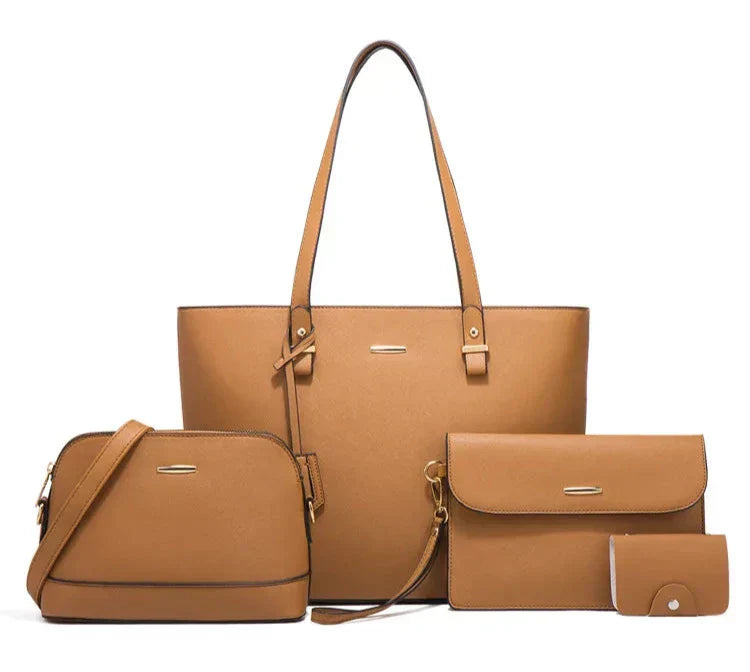 Ashley™ | 3-in-1 Luxe Leather Handbag Set