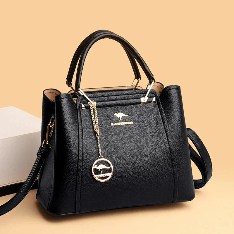 Nica™ | Multi-Layer Luxe Leather Handbag