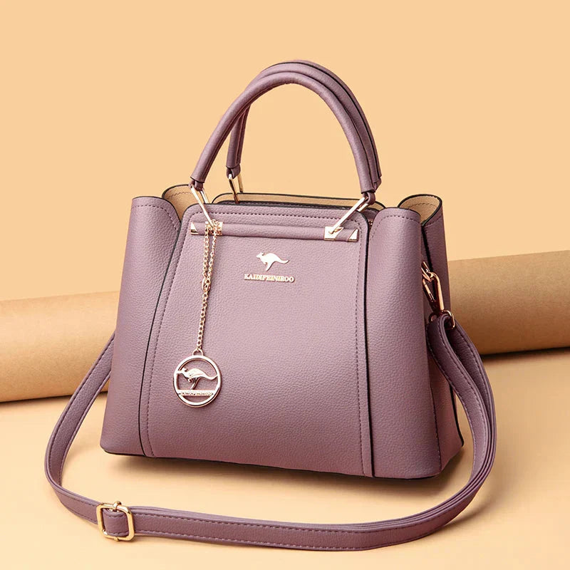 Nica™ | Multi-Layer Luxe Leather Handbag