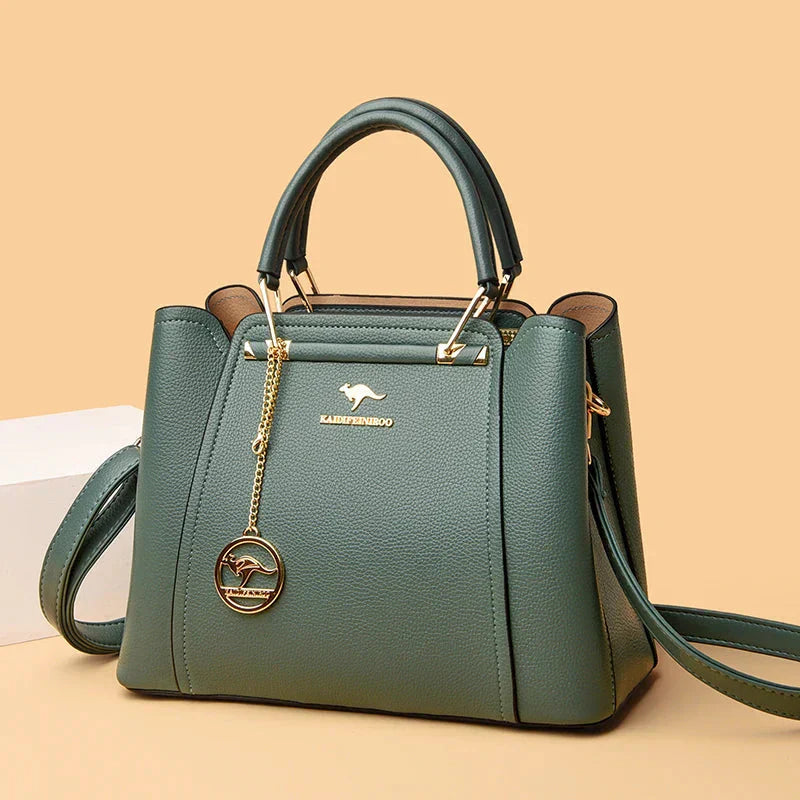Nica™ | Multi-Layer Luxe Leather Handbag