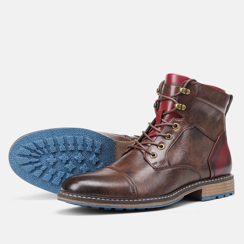 Mike™ | Handcrafted Leather Premium Boots