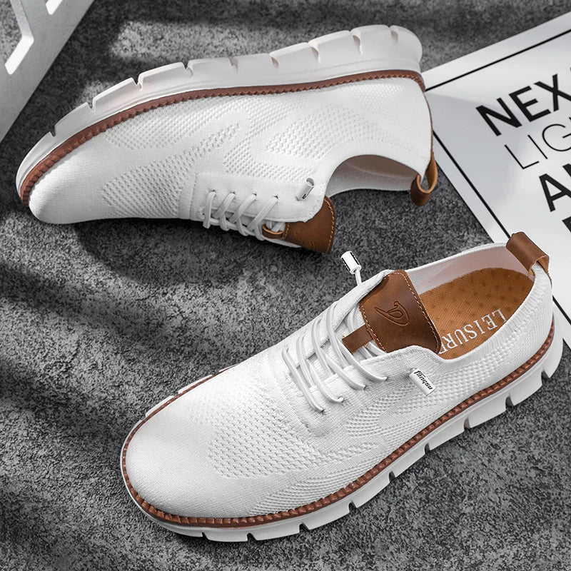 Daren™ | Lightweight Knit Luxe Sneakers