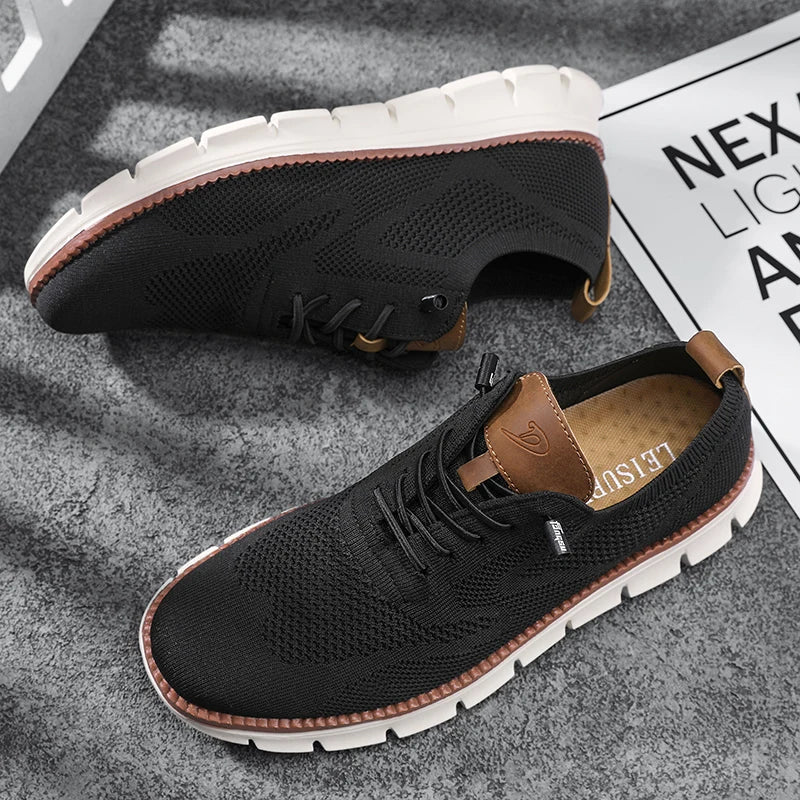 Daren™ | Lightweight Knit Luxe Sneakers