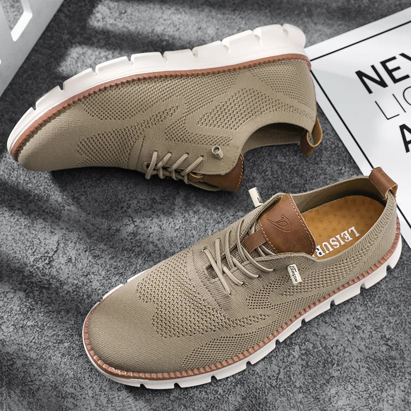 Daren™ | Lightweight Knit Luxe Sneakers