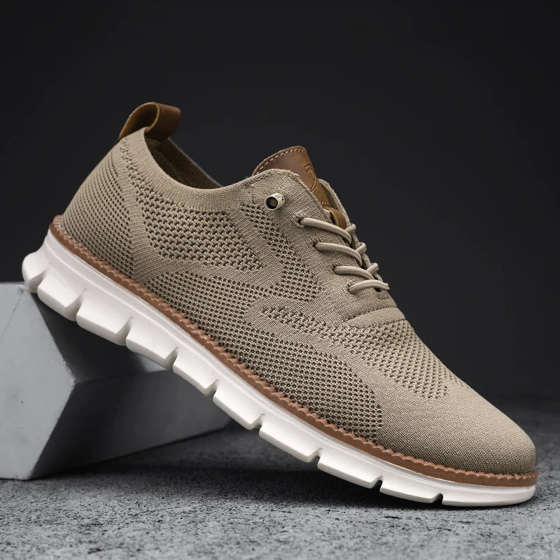Daren™ | Lightweight Knit Luxe Sneakers