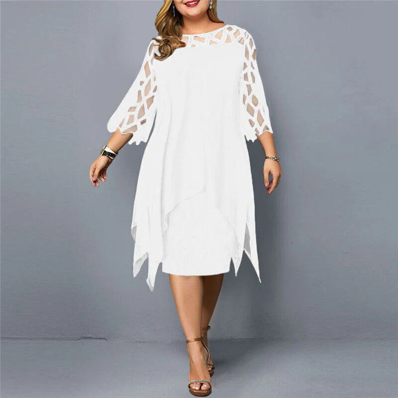 Debra | Elegant women's midi dress
