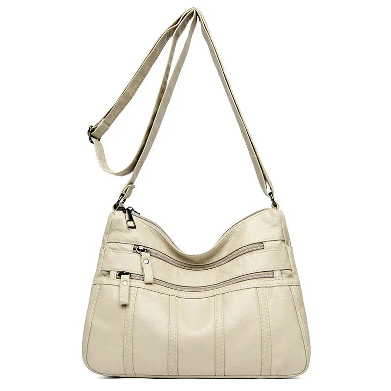 Cheska™ | Vintage Casual Luxe Leather Bag