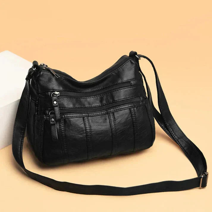 Cheska™ | Vintage Casual Luxe Leather Bag