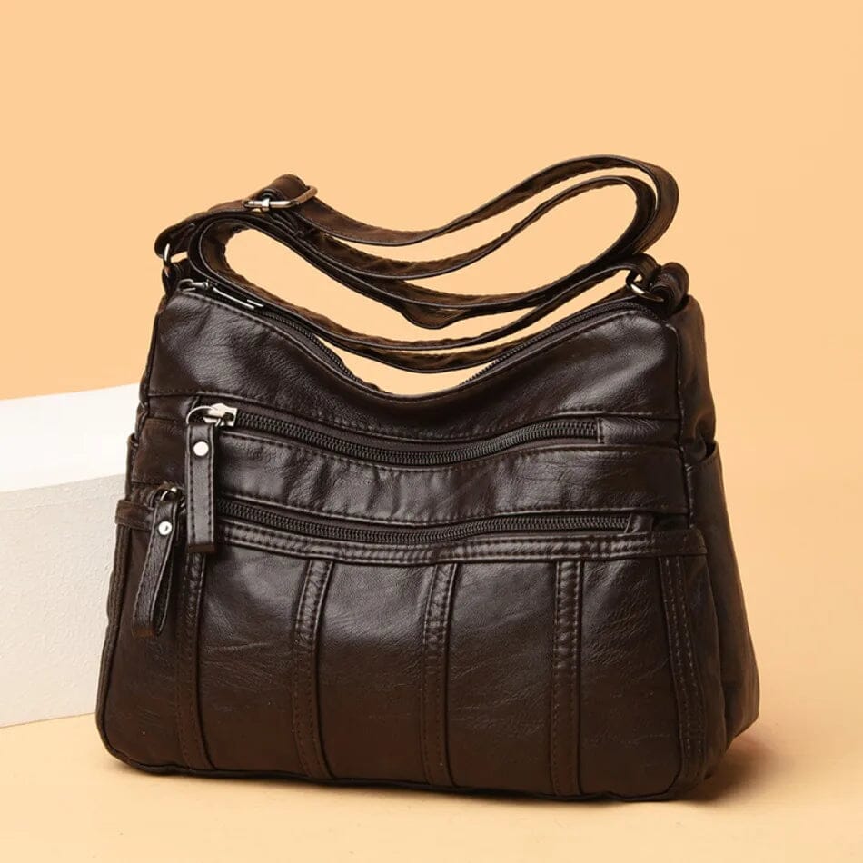 Cheska™ | Vintage Casual Luxe Leather Bag