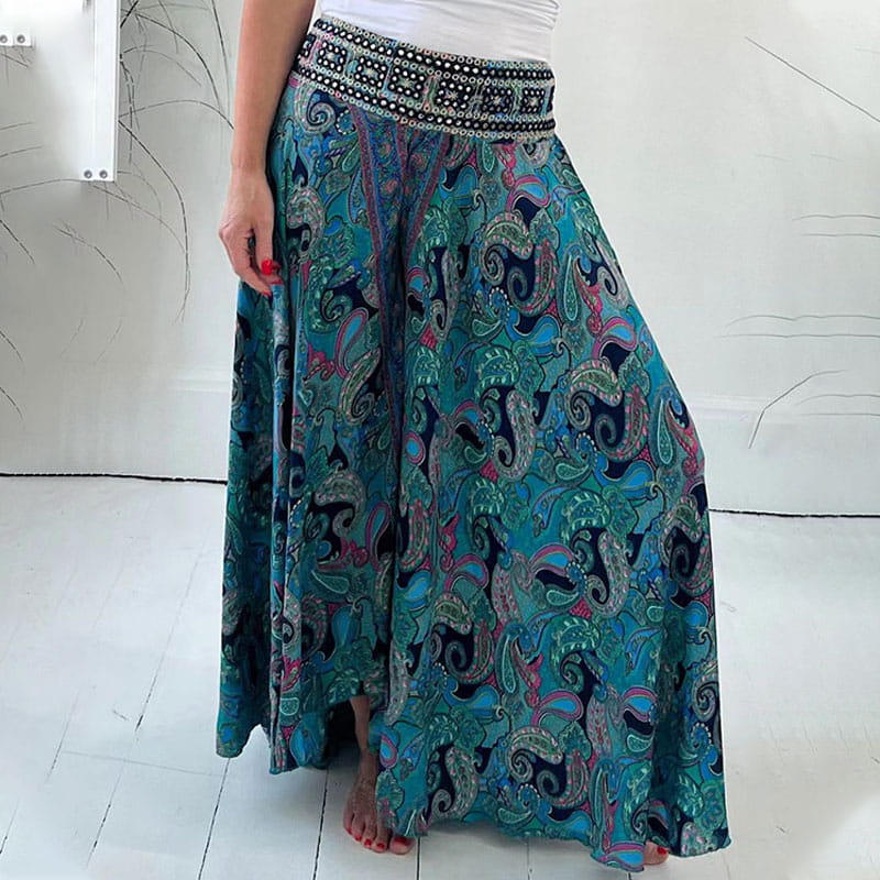 Gail™ | Elegant Bohemian Wide-Leg Pants