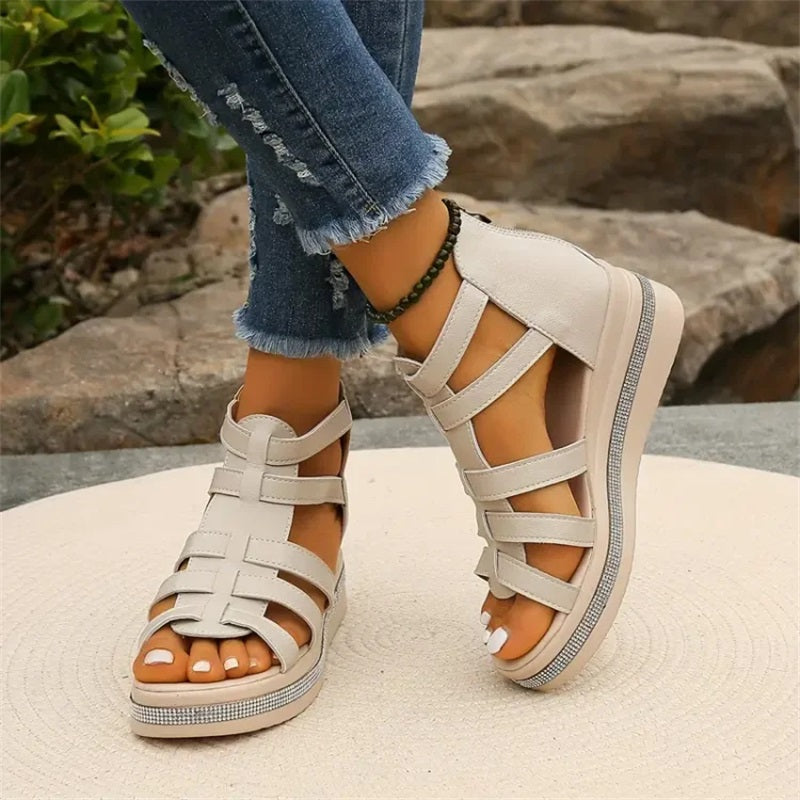 Jovelyn™ | Elevated Comfort Platform Sandals