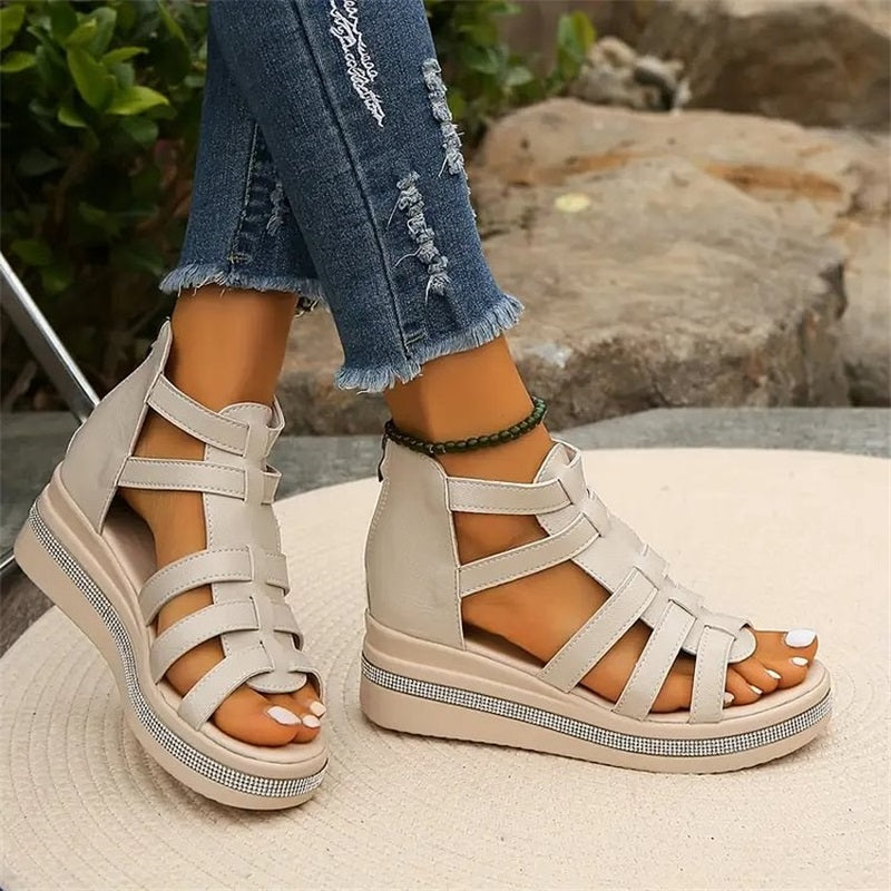Jovelyn™ | Elevated Comfort Platform Sandals
