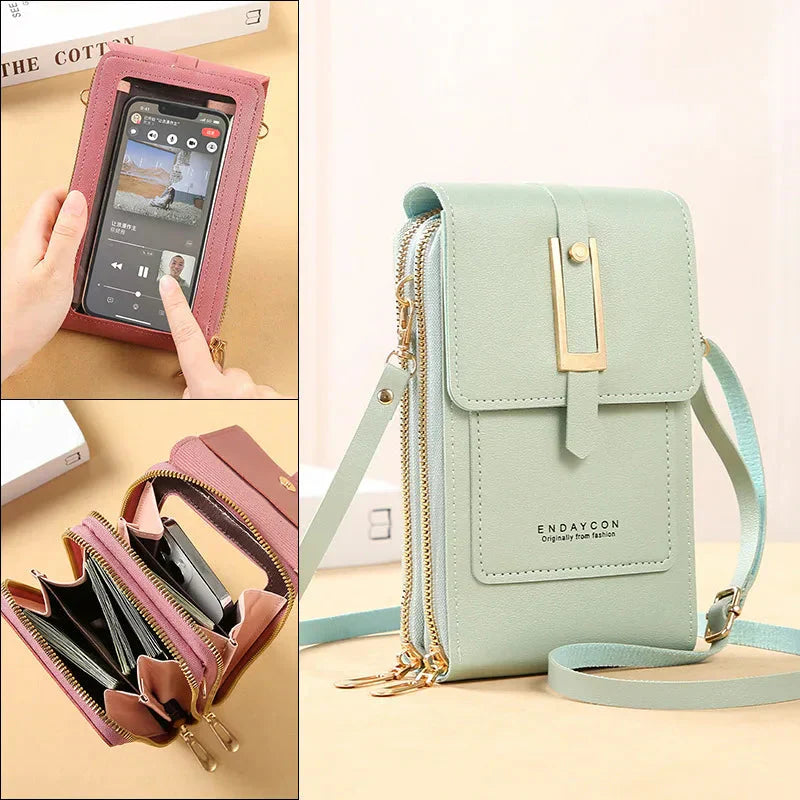 Pearl™ | Touch-Ready Luxe Leather Bag