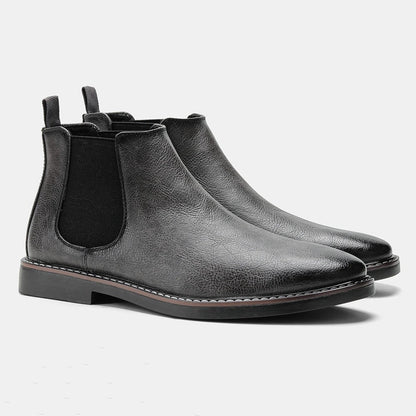 Finn™ | Premium Chelsea Luxe Leather Boots