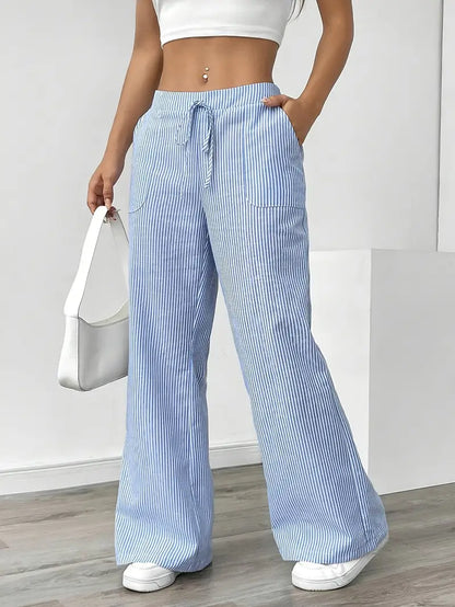 Denise™ | Elegant Corduroy High-Waist Pants