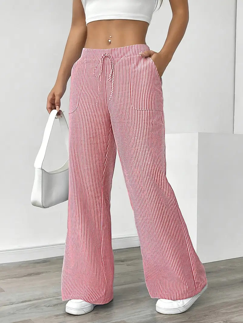 Denise™ | Elegant Corduroy High-Waist Pants