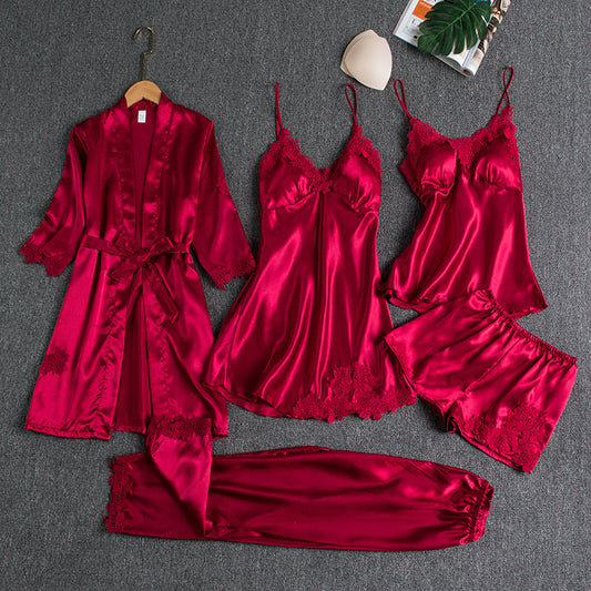 Evelynn | Women's 5-Piece Nightwear Set