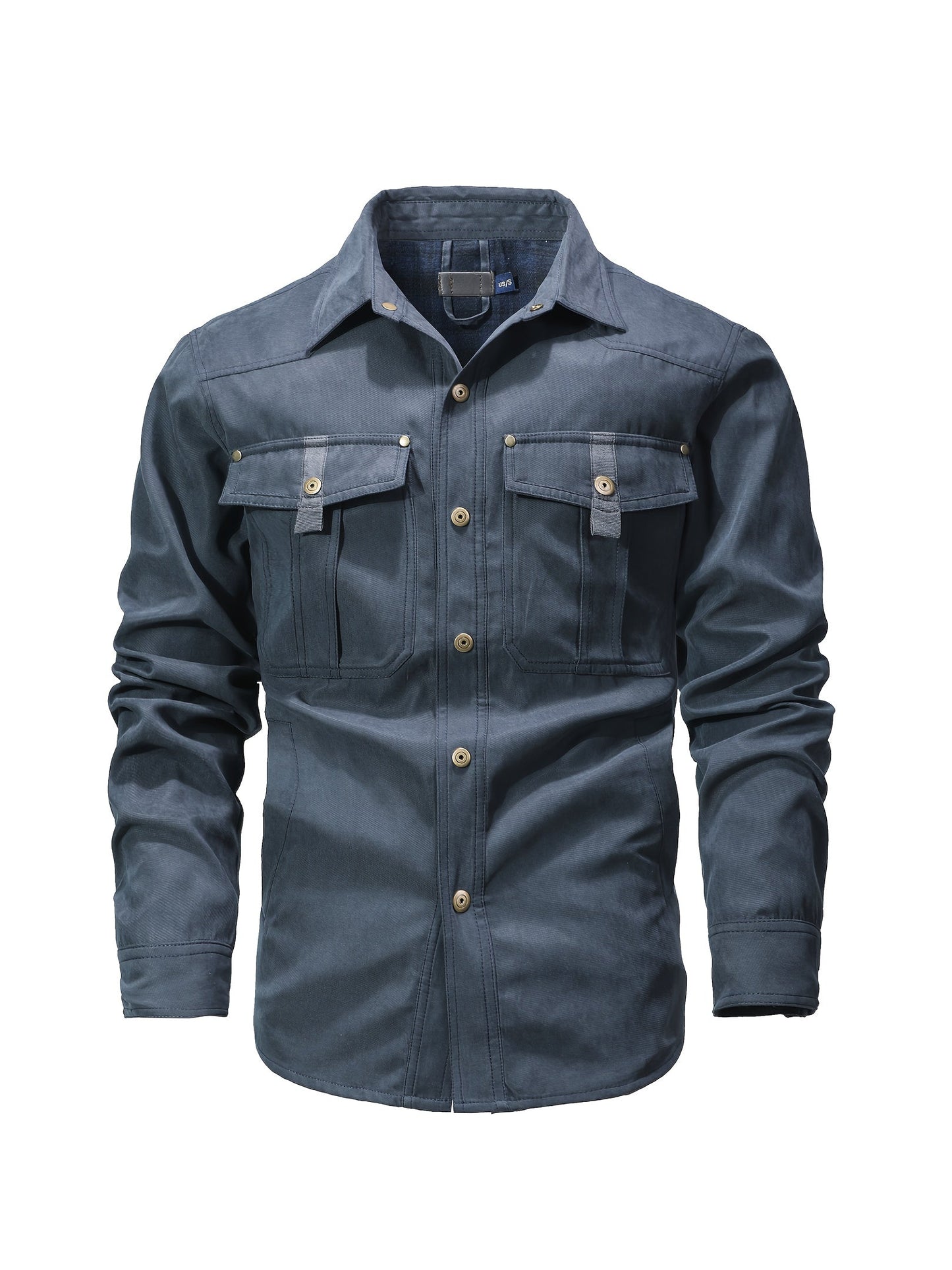Caius – Casual Long Sleeve Cargo Jacket