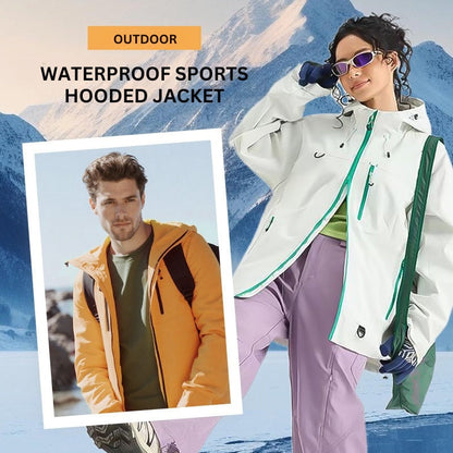 DriftEdge - Waterproof Zip Up Hiking Jacket