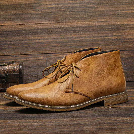 Caleb™ | Authentic Elegance Leather Boots