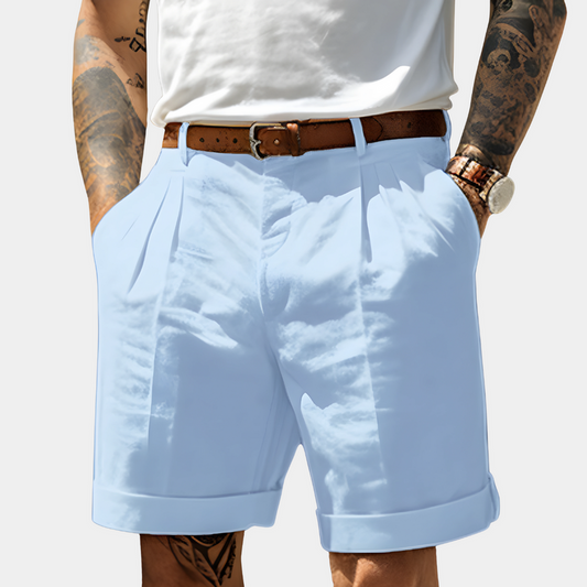 Antione™ – Tailored Cotton Shorts