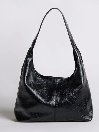 YAYA Distressed Leather Tote
