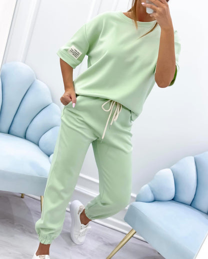 Nalaya - Stylish Short Sleeve Two Piece Set