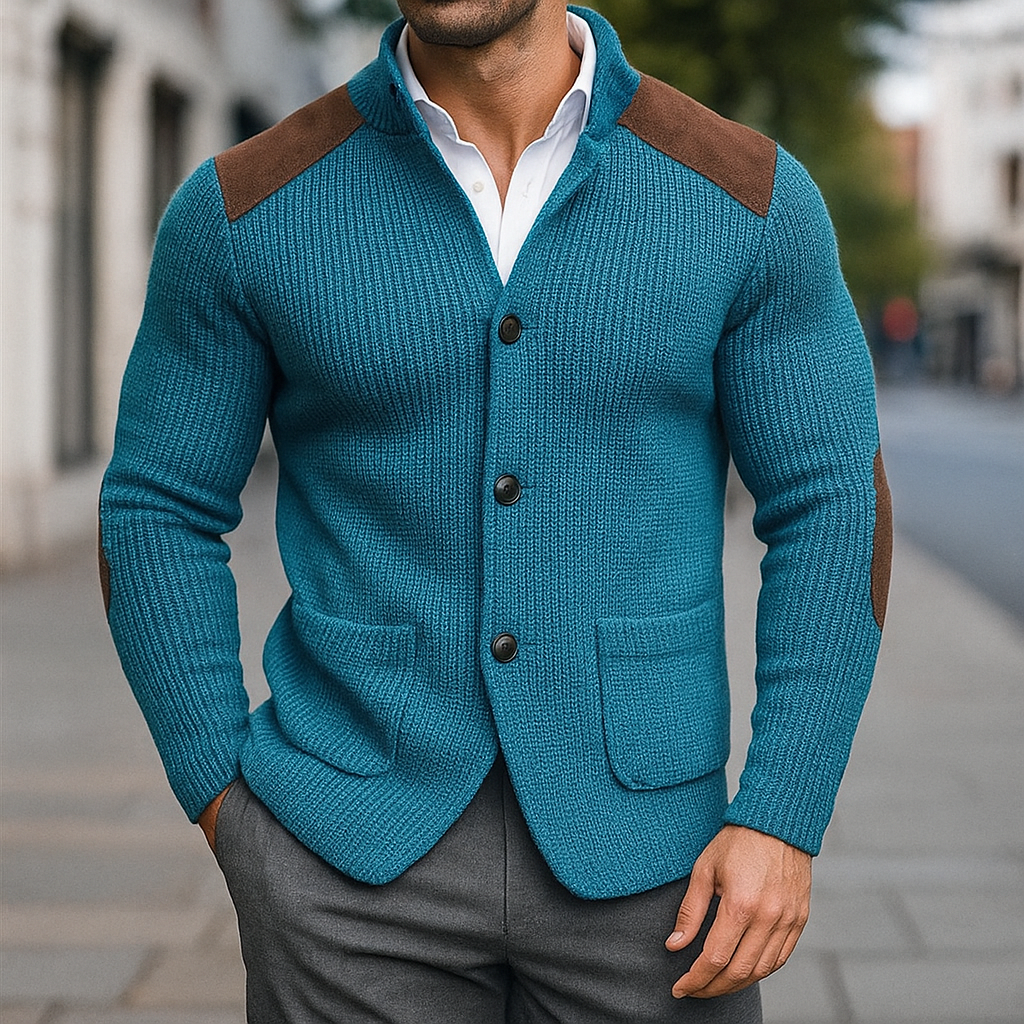 DAVENPORT KNITTED BLAZER