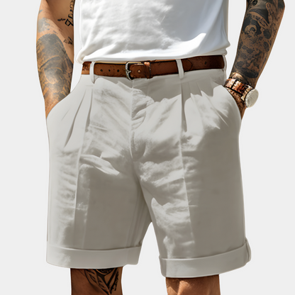 Antione™ – Tailored Cotton Shorts
