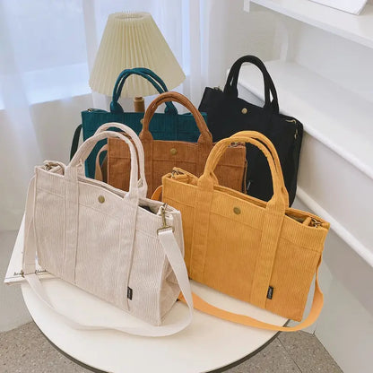 Marella™ – Corduroy Tote Bag