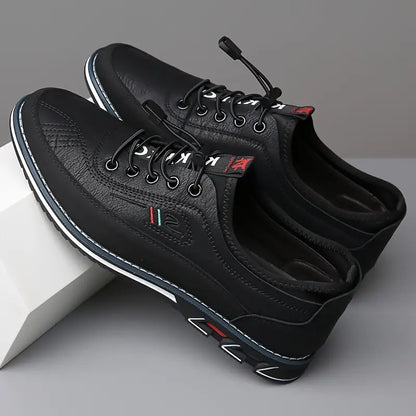 Henry™ | Sleek Leather Comfort Sneakers