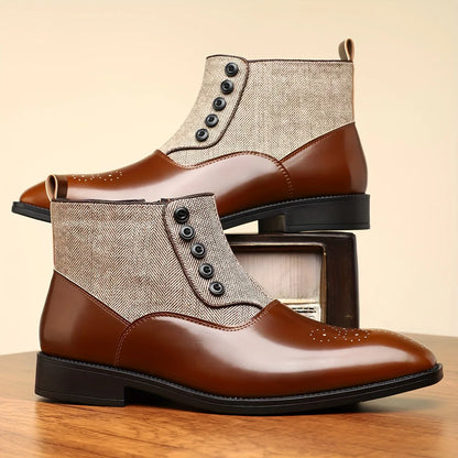 Gerald Wentworth Chelsea Leather Boots