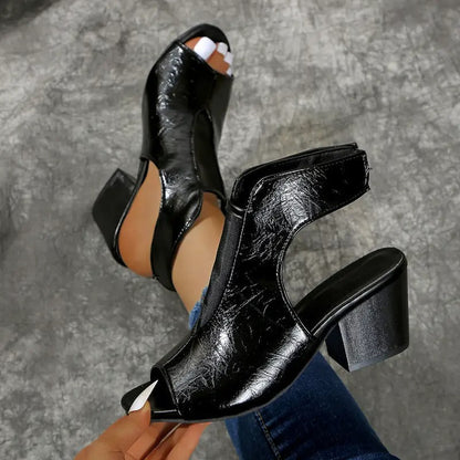 Thomis - Non Slip Leather Sandals with Open Toe