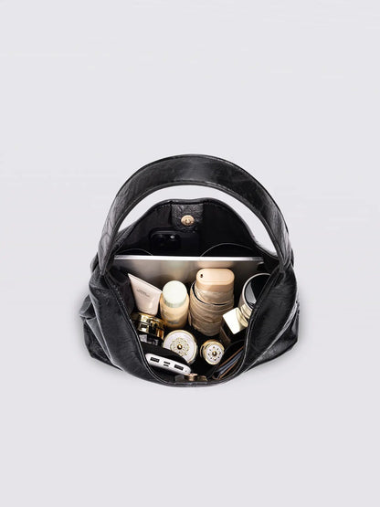 YAYA Distressed Leather Tote