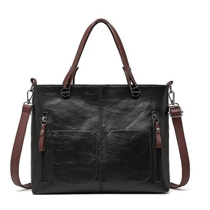 Elaine™ | Elegant Everyday Leather Shoulder Bag