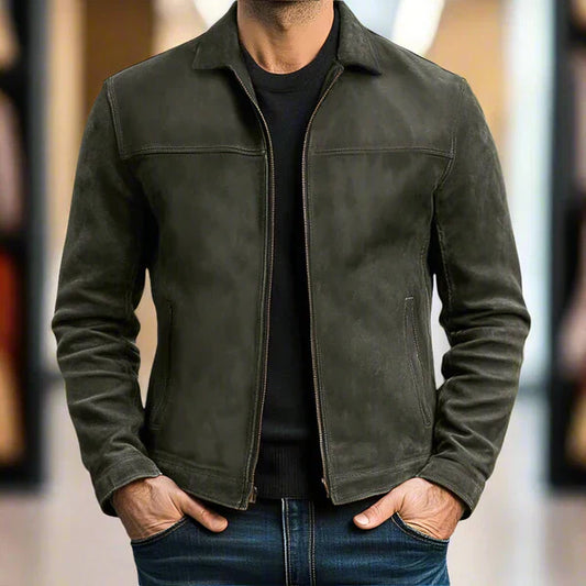 Malcolm Timeless Leather Jacket for Men