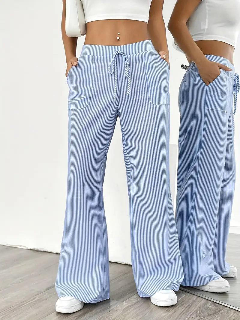 Denise™ | Elegant Corduroy High-Waist Pants